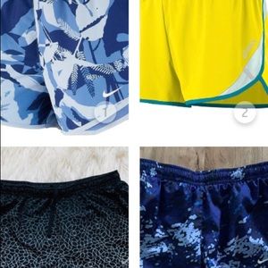 NIKE/ASICS BUNDLE OF SHORTS